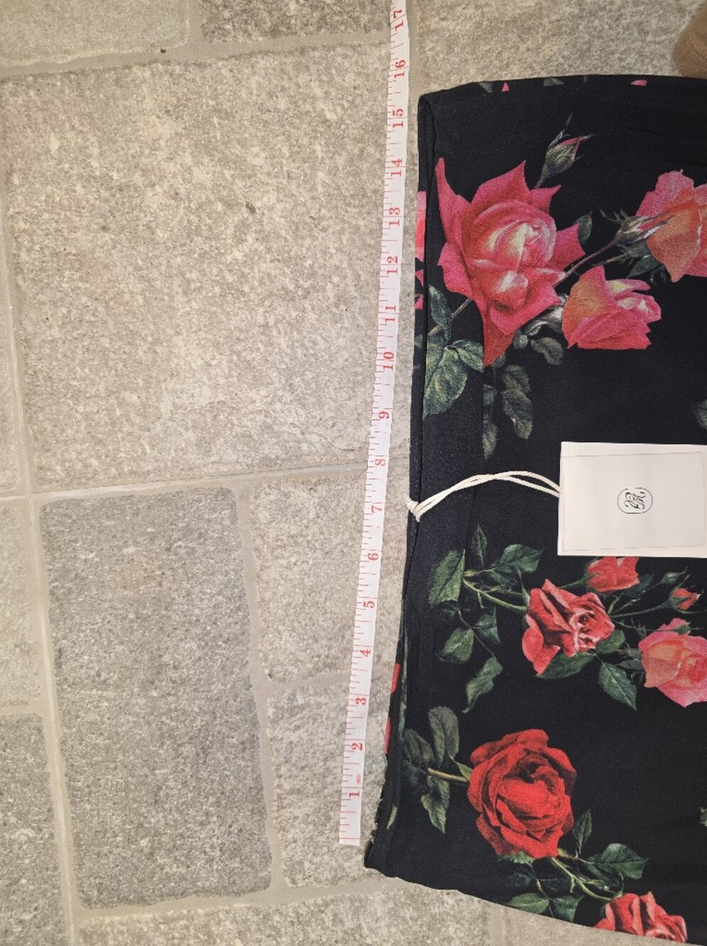 NWT Peppermayo SET Floral Camisole Maxi Skirt Black Red Roses SMALL Evening Top - Picture 10 of 16